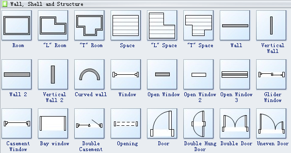 Architectural floor plan symbols with free design software for mac